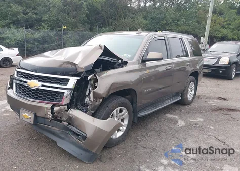 2015 Chevrolet Tahoe Lt из США, поврежденный, VIN 1GNSKBKC9FR737716